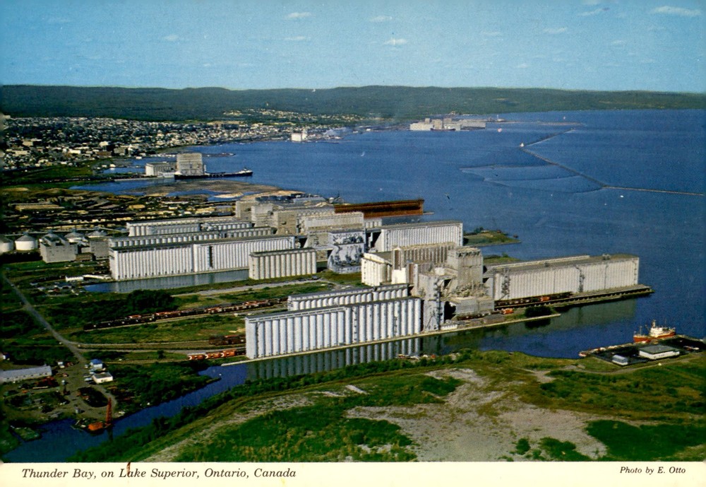 Thunder Bay, Ontario, Canada - World Port on Lake Superior Postcard