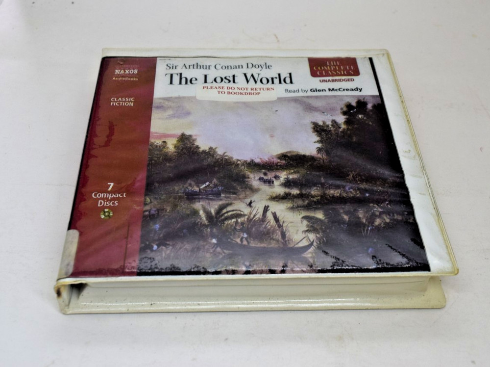 Audio Book on CD'S The Lost World by Conan Doyle(sherlock Holmes) Read by