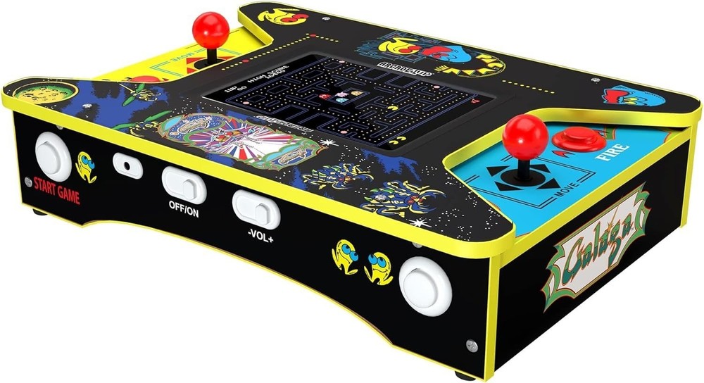 Arcade1Up Pac-Man vs Galaga Head-to-Head Countercade 2-Player 6-in-1 A1U