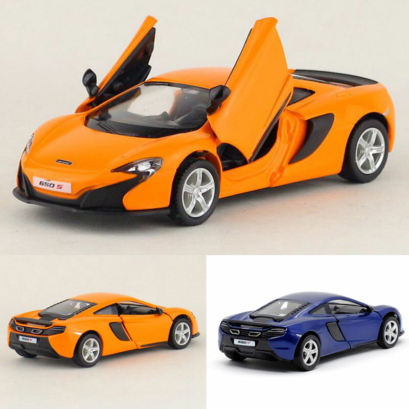 1:36 Scale McLaren 650s Sports Car Model Car Diecast Vehicle Toys for Kids Boys