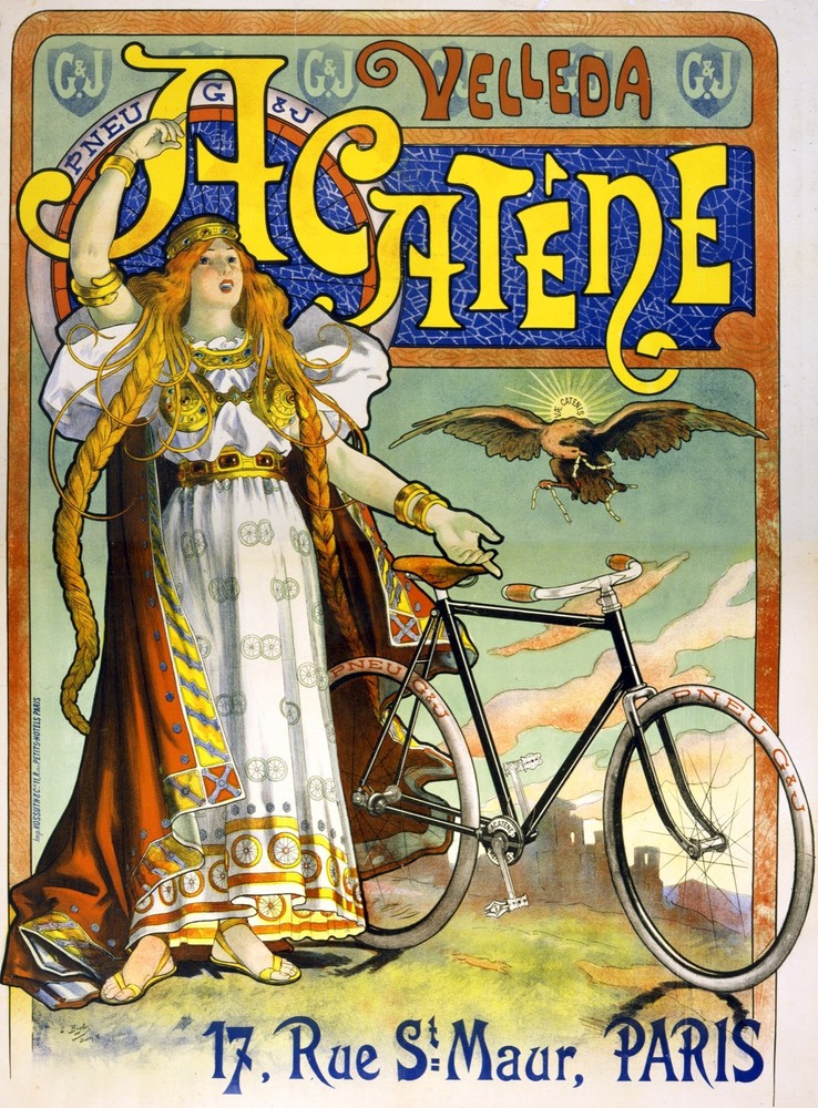 Velleda Acatene Decorative Poster. Fine Graphic Art Wall Interior Design. 2600
