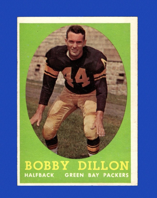 1958 Topps Set-Break # 32 Bobby Dillon EX-EXMINT *GMCARDS*Consign with Greg Morris Cards