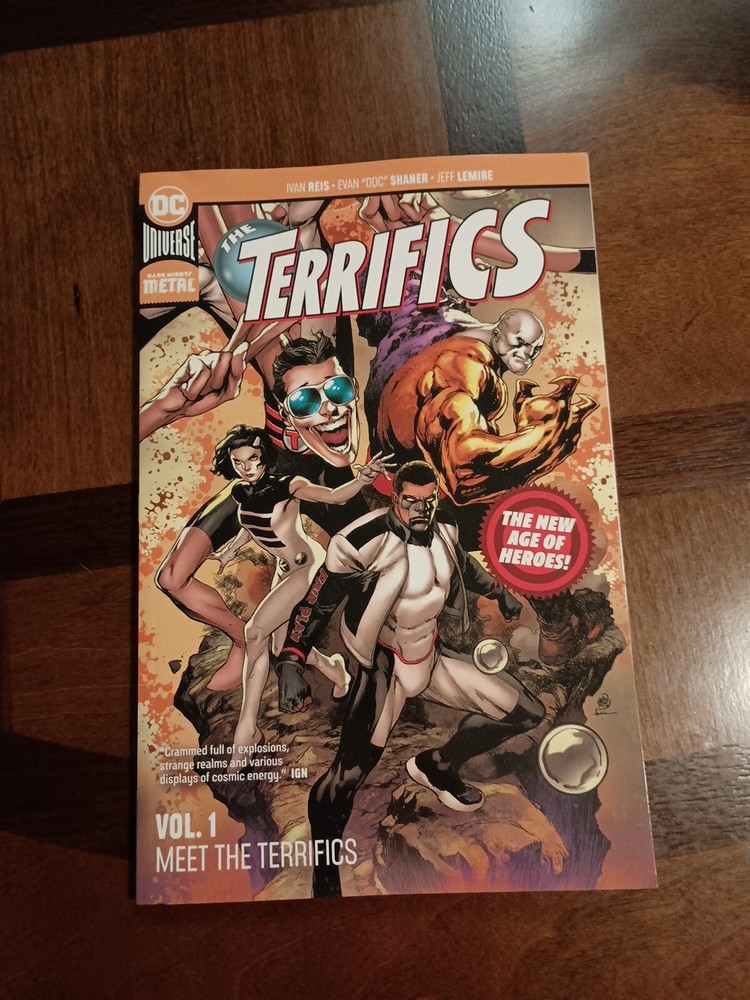The Terrifics Vol. 1: Meet the Terrifics (New Age of Heroes) by Jeff Lemire