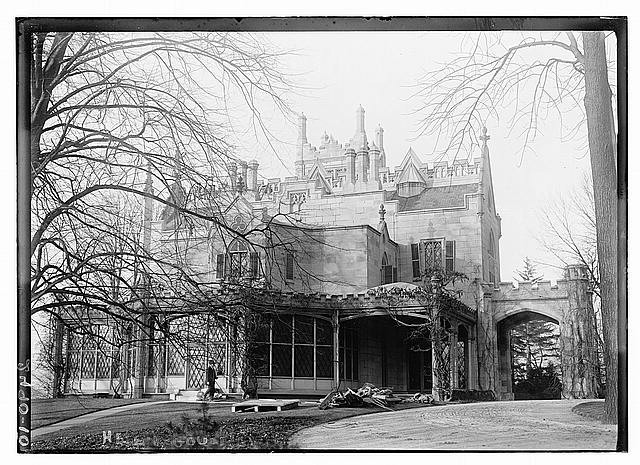 Helen Gould's Home,Lyndhurst,Tarrytown,New York,NY,1910-1915,exterior view