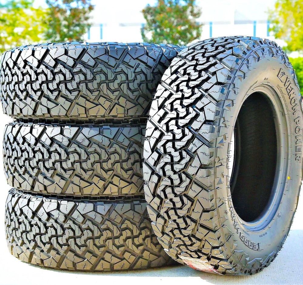 4 Tires Venom Power Terra Hunter X/T LT 255/80R17 Load E 10 Ply Extreme Terrain