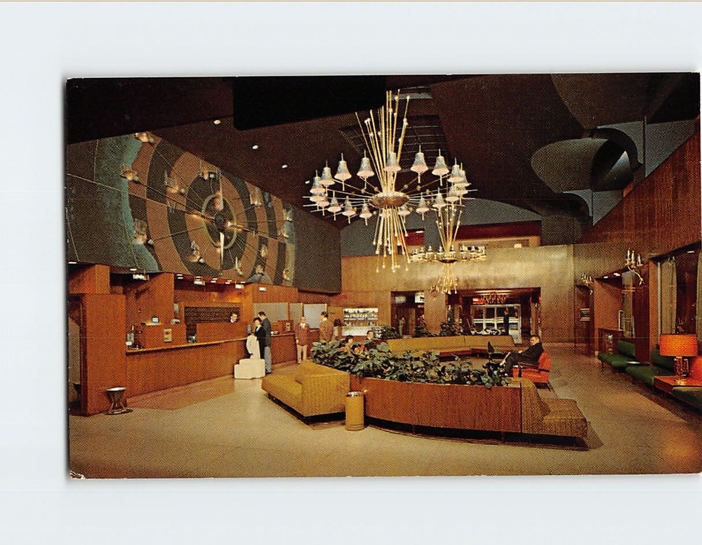 Postcard Lobby At The Cosmopolitan Hotel Denver Colorado