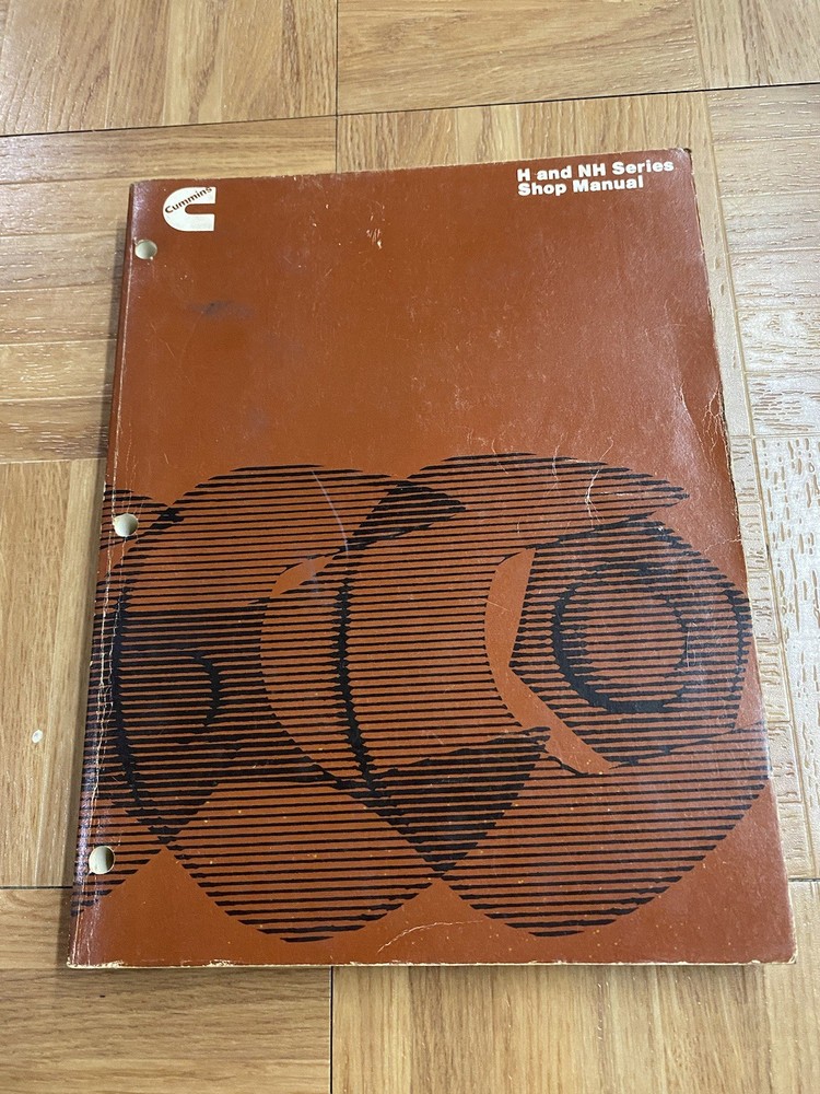 Cummins H And NH Series Shop Manual