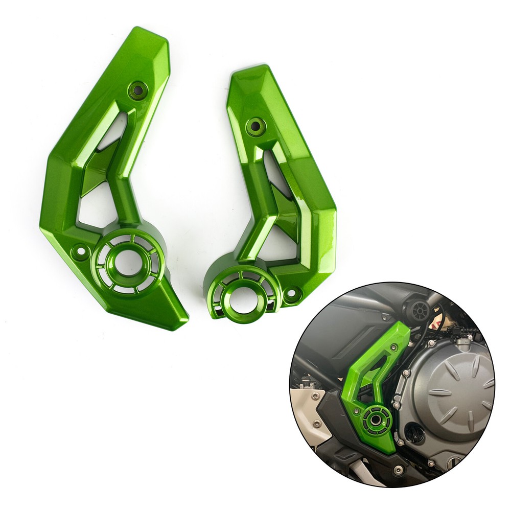 Motorcycle Frame Side Cover Guard Fairing Fits Kawasaki Z650 Ninja 650 17-20 GRN