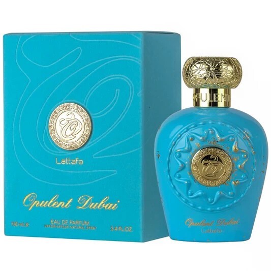 Lattafa Opulent Dubai Eau de Parfum Spray 3.4 fl oz Regular Size