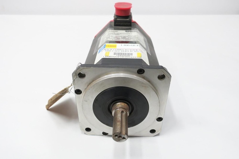 Ge Fanuc A06B-0128-B577/7008-R Servo Motor 3ph 1.4kw 3000rpm 6nm 114v-ac