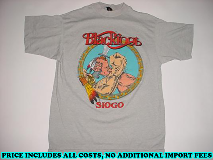 Blackfoot band Siogo 90s T-shirt All Size S to 5XL BA336 FREE SHIPPING