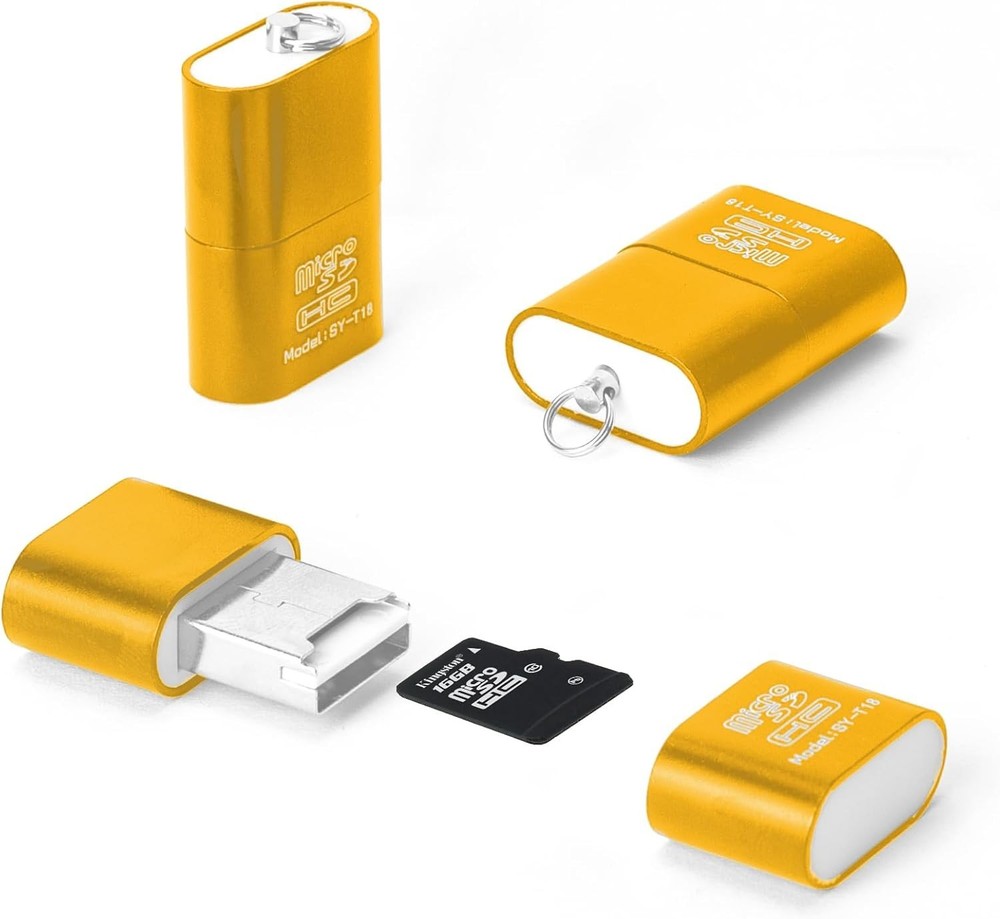 [3 Pack] Micro SD Card Reader for Android,Micro SD Card to USB Adapter, TF Card