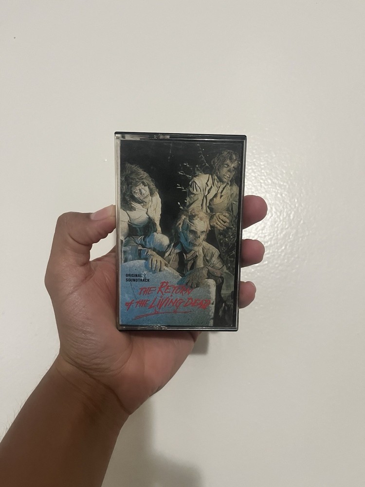 Vintage 1985 Enigma The Return of The Living Dead Soundtrack Cassette Tape