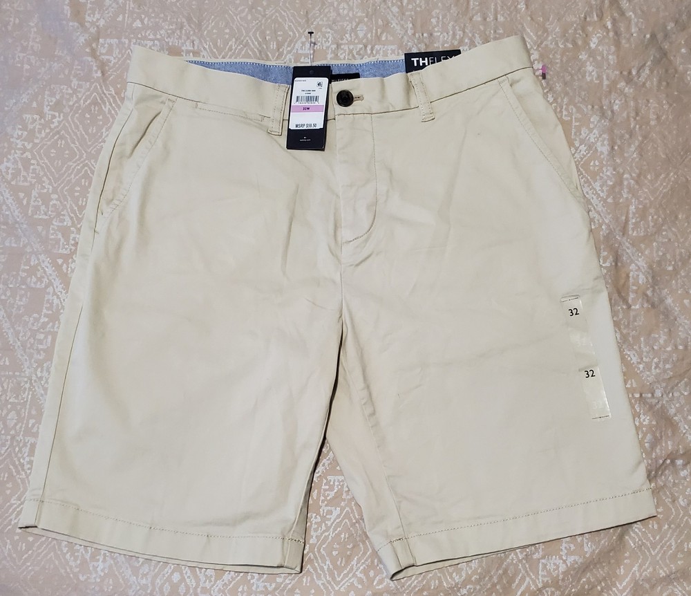 NWT Tommy Hilfiger Men's THFlex Stretch Chino Shorts 9
