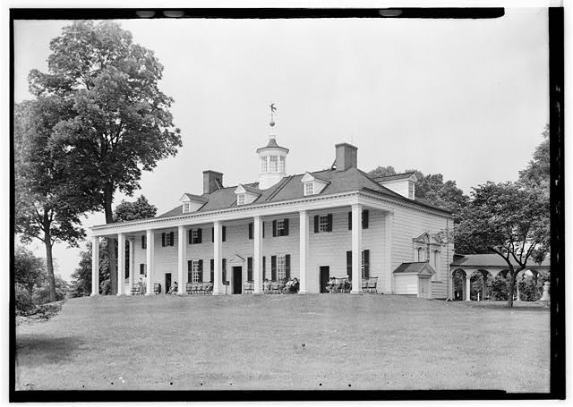 Photo:Mount Vernon Virginia 1900s Mansion House Southeast View