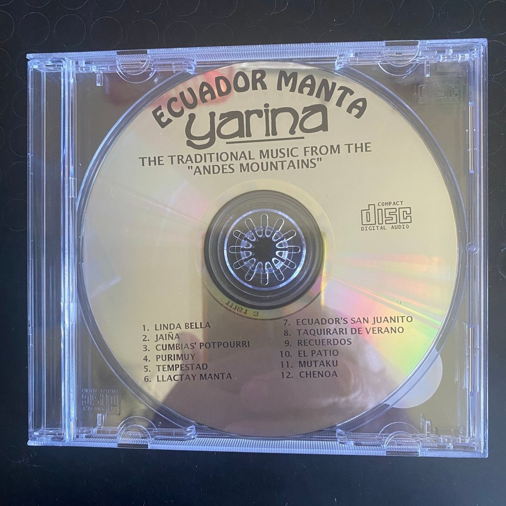 Ecuador Manta Yarina CD Traditional Andean Music Folk World