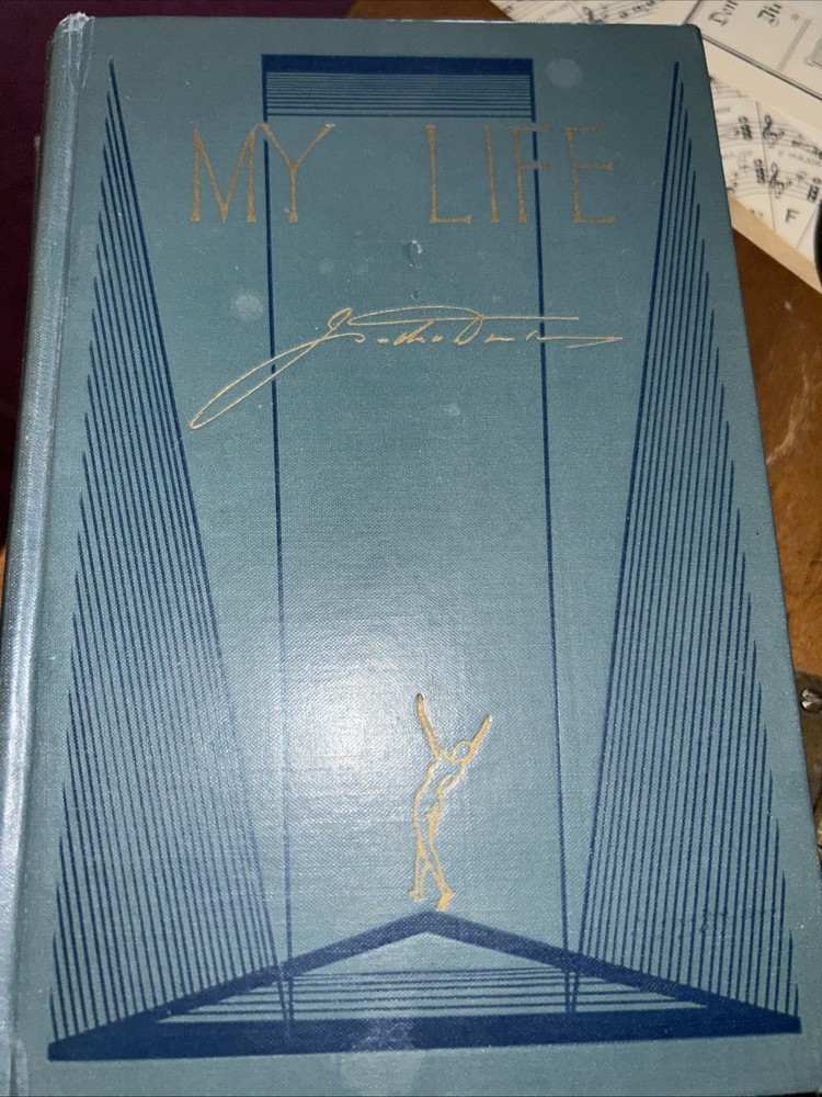 My Life By Isadora Duncan Hard Copy First Edition 1927