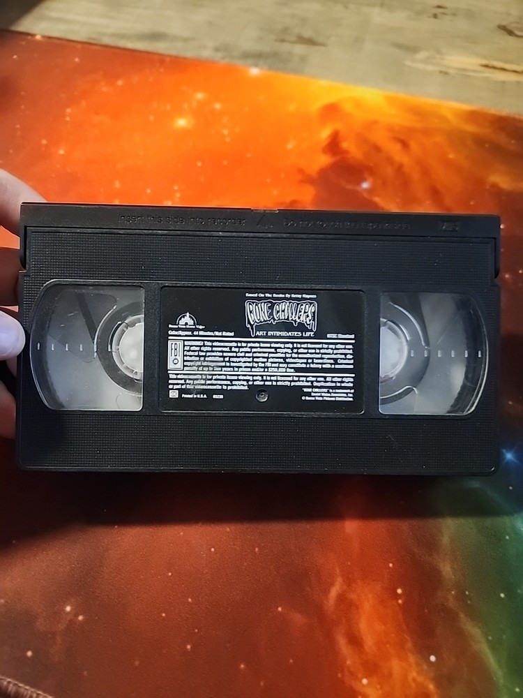 Bone Chillers Art Intimidates Life (VHS, 1997) Works Tape Only Rare Betsy Hanes