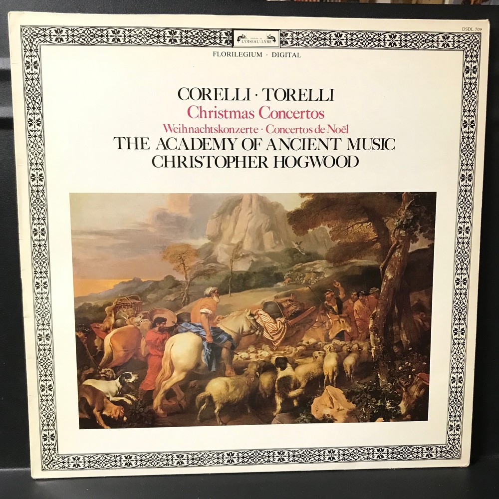 The Academy Of Ancient Music Christopher Hogwood – Christmas  Vinyl Lp  Record-image