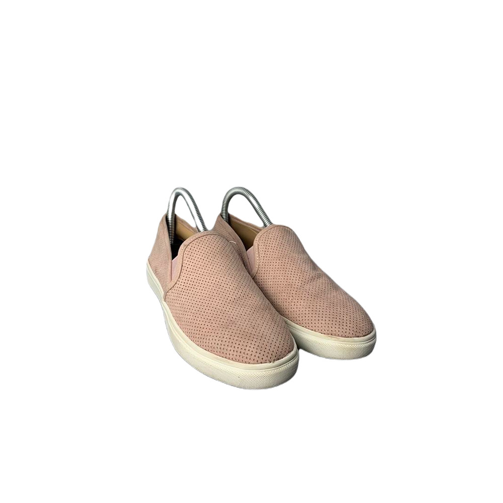 Steve Madden Girls Pink Perforated Slip-On Sneakers Size 5