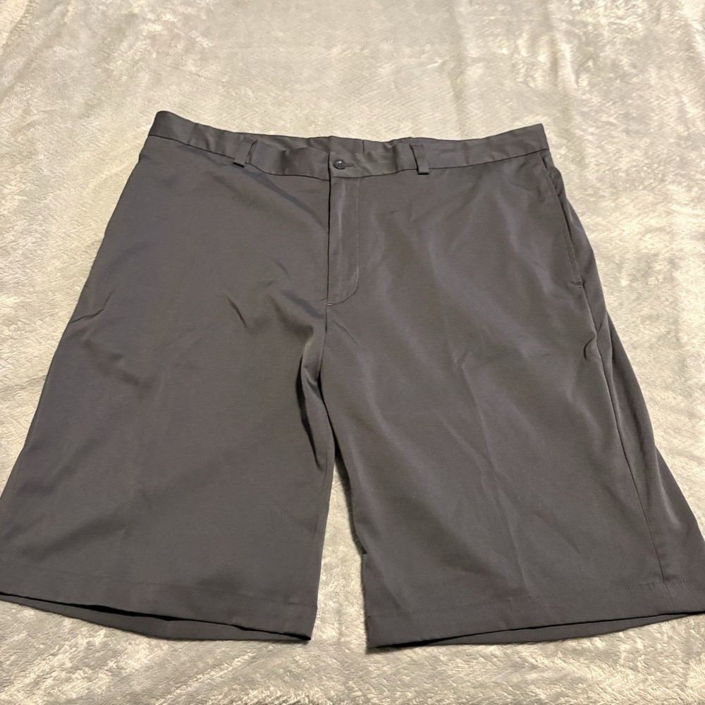 Slazenger Golf Shorts Mens 38 Gray Pockets Lightweight Stretch