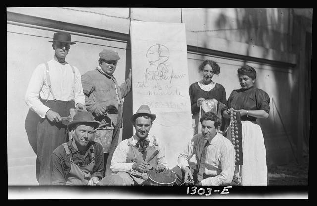 Photo:Margaret Anglin Theatrical Production 1910s Cast Group Portrait