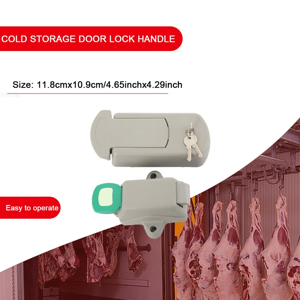HS4000 Cold Storage Door Lock Handle Industrial Latch Appliance Accessory