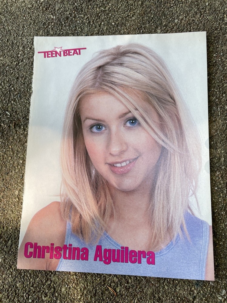 Christina Aguilera Teen Magazine Pinup