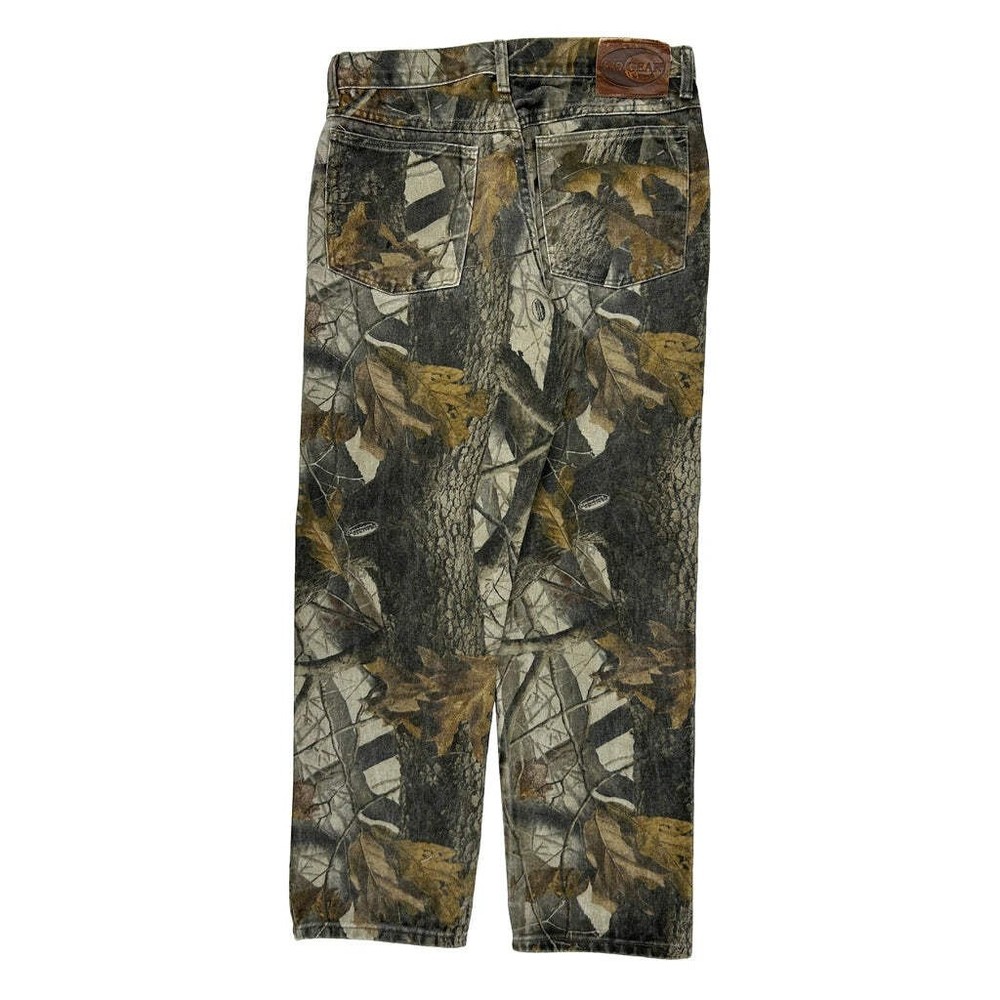 Realtree Camo Cargo Pants - 30W 31L Camo Cotton