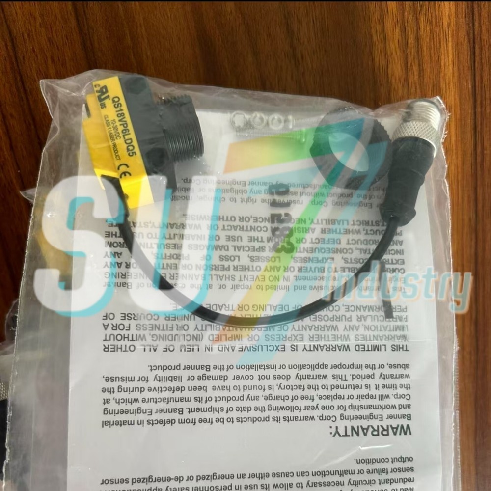 Banner QS18VP6LDQ5 Miniature Diffuse Photoelectric Laser # 1pcs  New  In Box