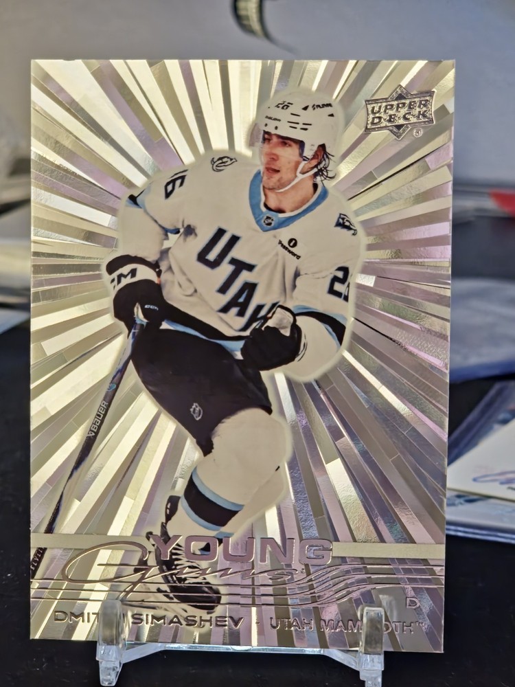 2025-26 Upper Deck Series 2 Young Guns Outburst Dmitri Simashev