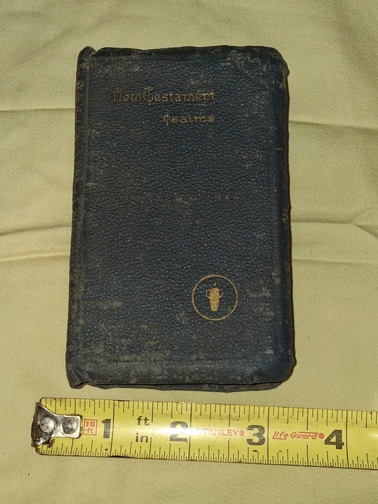 WWII US Armed Forces Religious Service BIBLE FDR Blessing 1941 Military Troops