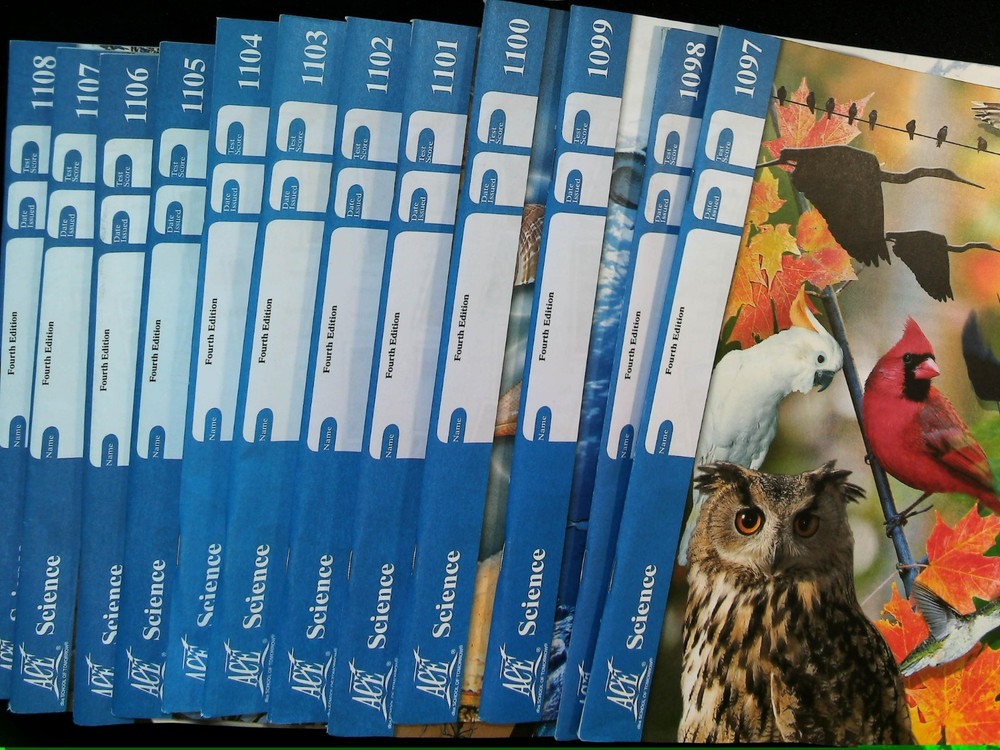 ACE Biology Grade 9 COMPLETE SET PACEs 1097-1108 + Score Keys 4th Edition NEW