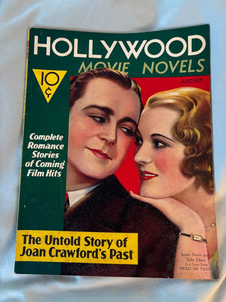 Hollywood Movie Novels-movie fan magazine Mar 1933 VG+ James Dunne-Sally Eilers