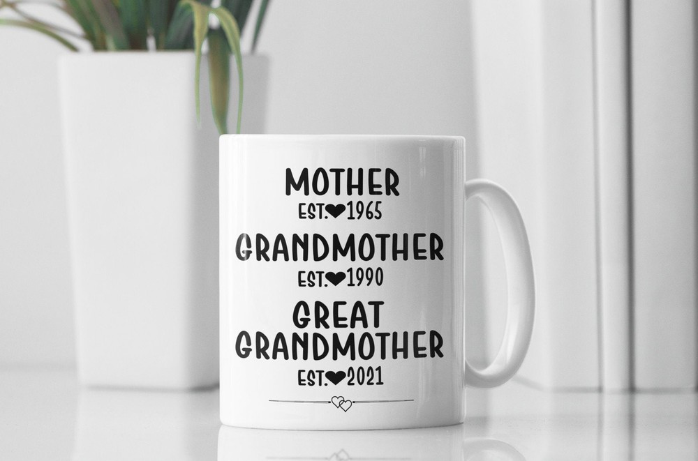 Great Grandmother Gift Mom Grandma Great Grandma Pregnancy Announcement Mug