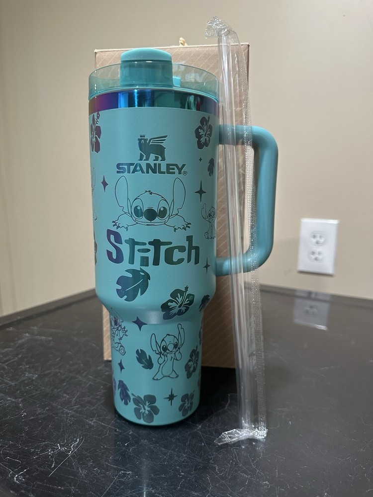 Stanley stitch Flowstate 40 oz Tumbler green