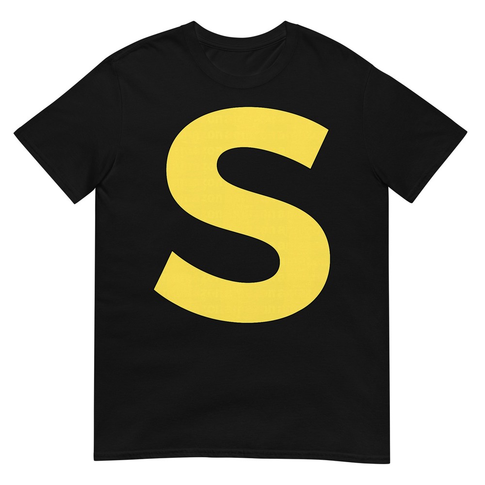 Letter S Funny Group Matching Halloween Costume T-Shirt