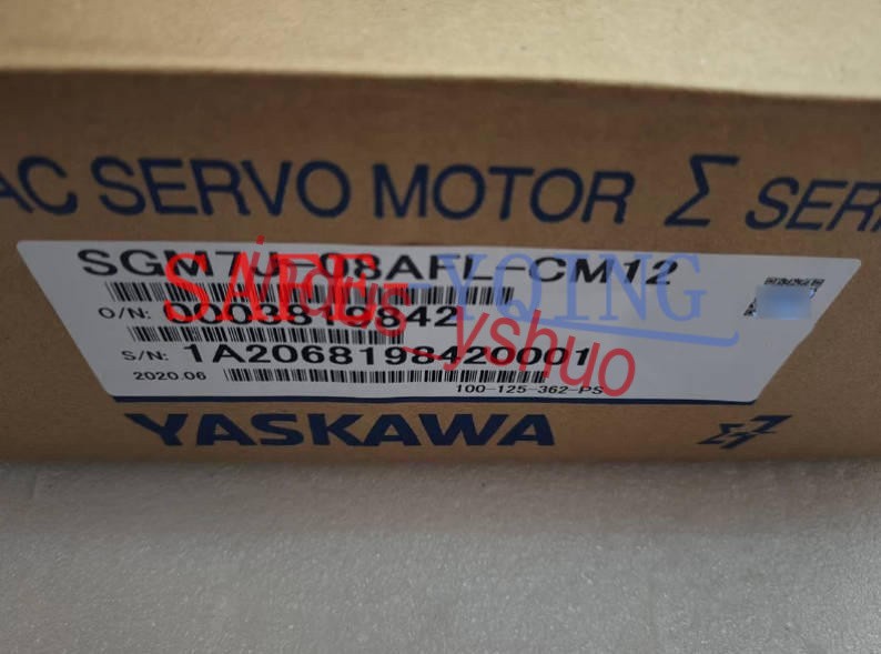 1PC New Yaskawa SGM7J-08AFL-CM12 Servo Motor