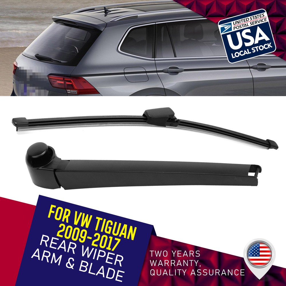 12-13 Inch OEM Quality Windshield Wiper Arm & Blade Replacement Set