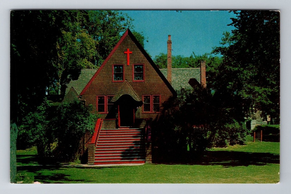 Rockland ME-Maine, St Peter's Episcopal Church, Antique Vintage Postcard