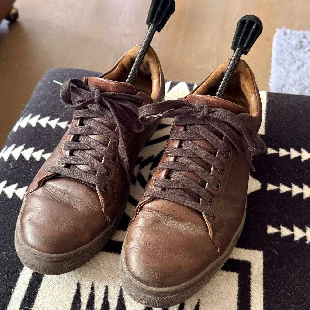 Thursday Shoes Everyday Premier Low Top Leather Sneakers Mens 10.5