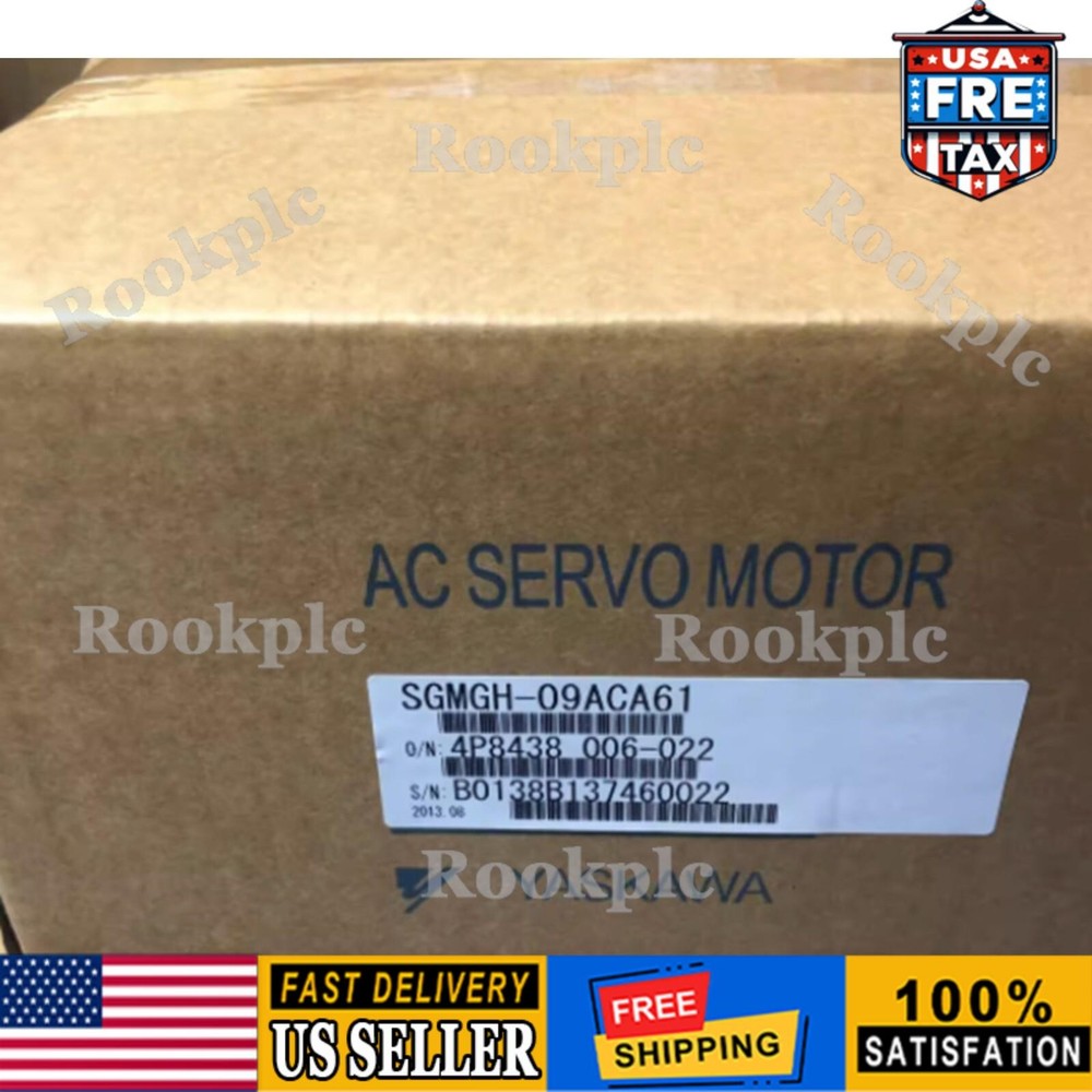 1PC New Yaskawa AC Servo Motor SGMGH-09ACA61