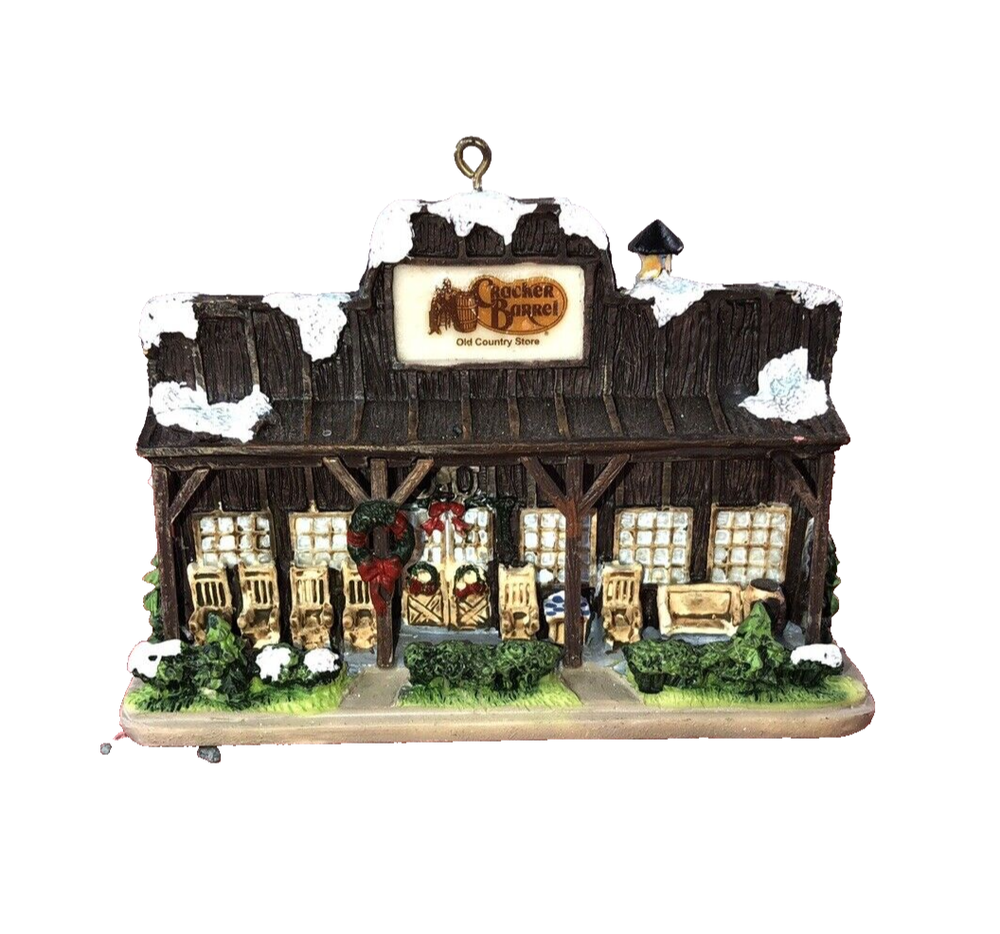 Cracker Barrel Christmas Ornament Country Store Restaurant Accent Decor-image