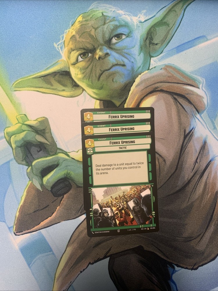 x3 Ferrix Uprising - 130/264 - Secrets of Power - SWU Star Wars Unlimited NM