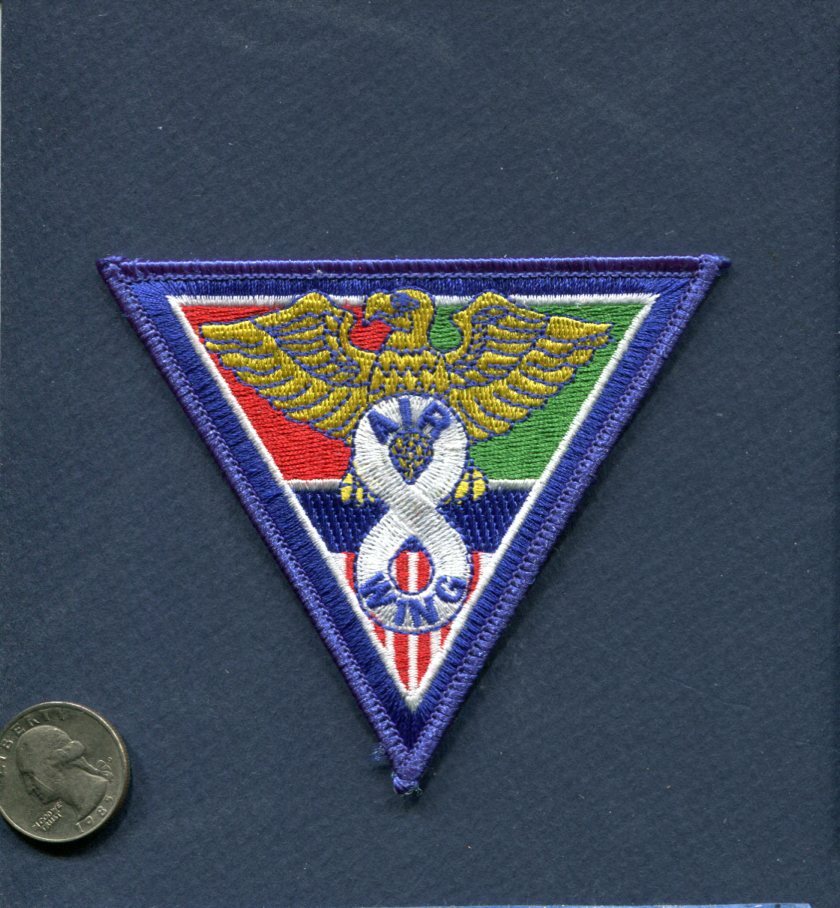 CVW-8 Carrier Air Wing 8 US NAVY Aircraft Carrier Squadron CAG Patch