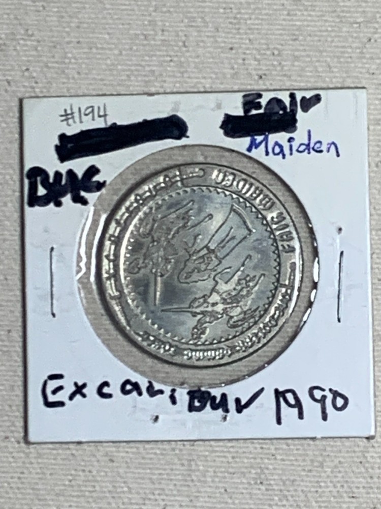 $1 Excalibur LV NV Gaming Slot Casino Token 