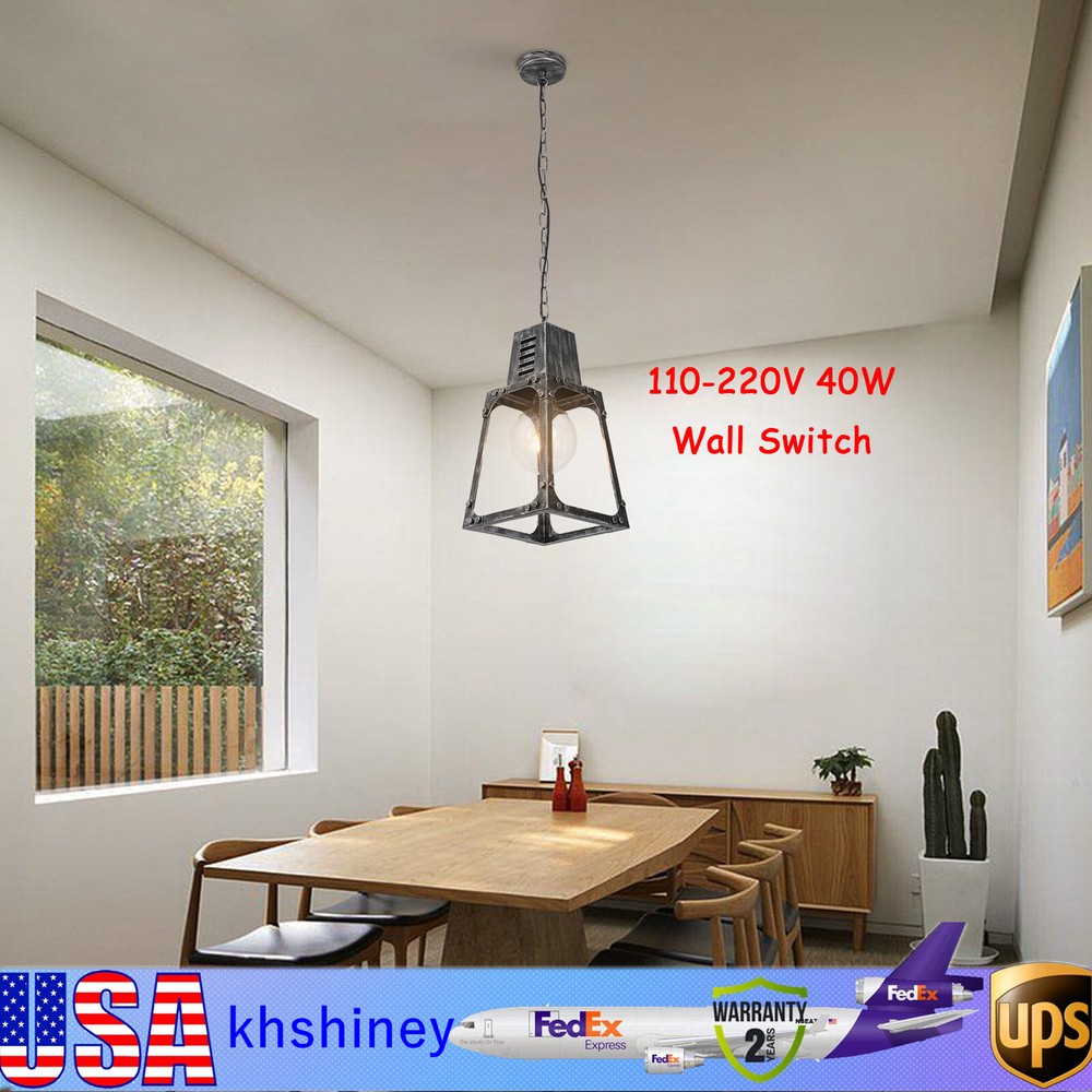 Iron Metal LED Chandelier for Kitchen Dining Room Ceiling Light Fixture
