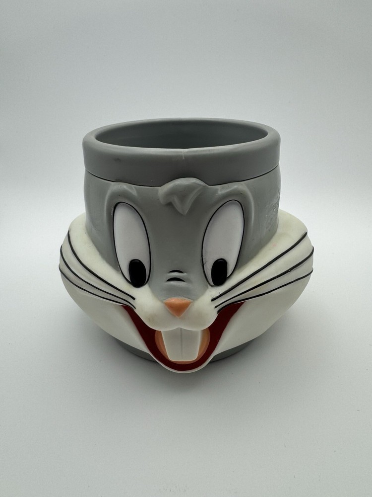 Vintage 1990s Looney Tunes Bugs Bunny Mug Warner Bros 1992