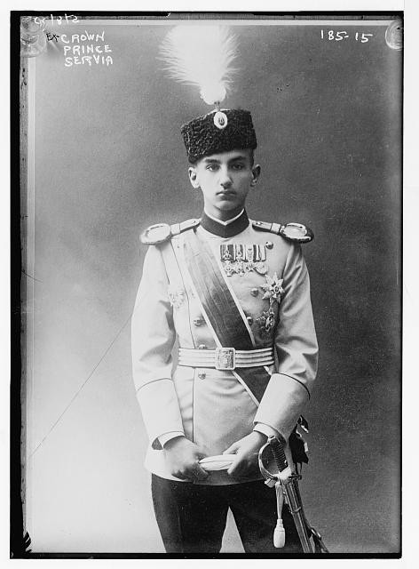 Photo:Ex-Crown Prince,in uniform,May 8,1925