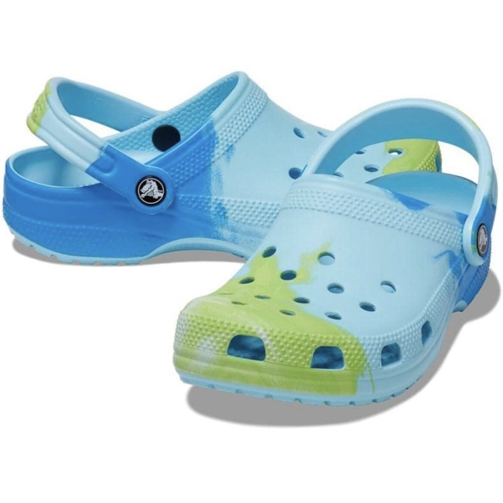 Crocs Classic Ombré Clog Arctic / Multicolor Blue Men’s Size 9 - Women’s 11 NEW